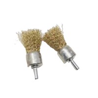 Hot Sale Good Price Polishing And Removing Metal External Mounted Crimped Steel Wire Cup Brush